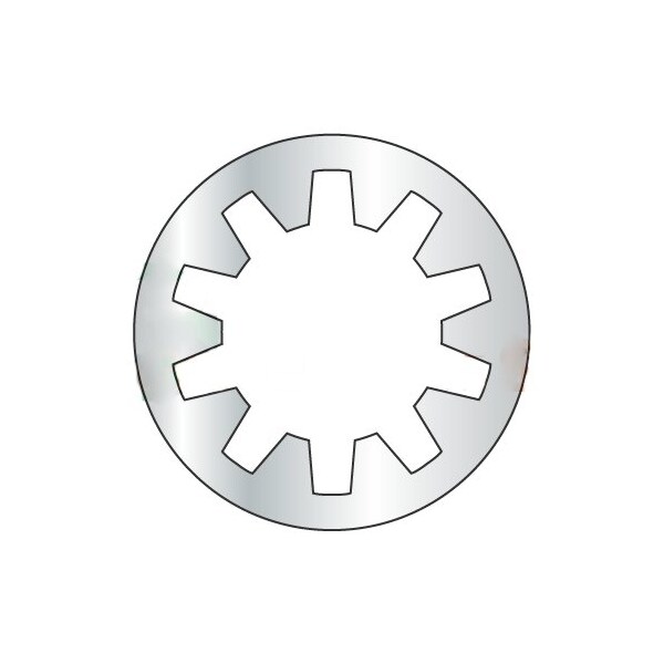 Newport Fasteners Internal Tooth Lock Washer, For Screw Size M10 Steel, Zinc Plated Finish, 3000 PK 509820 - main